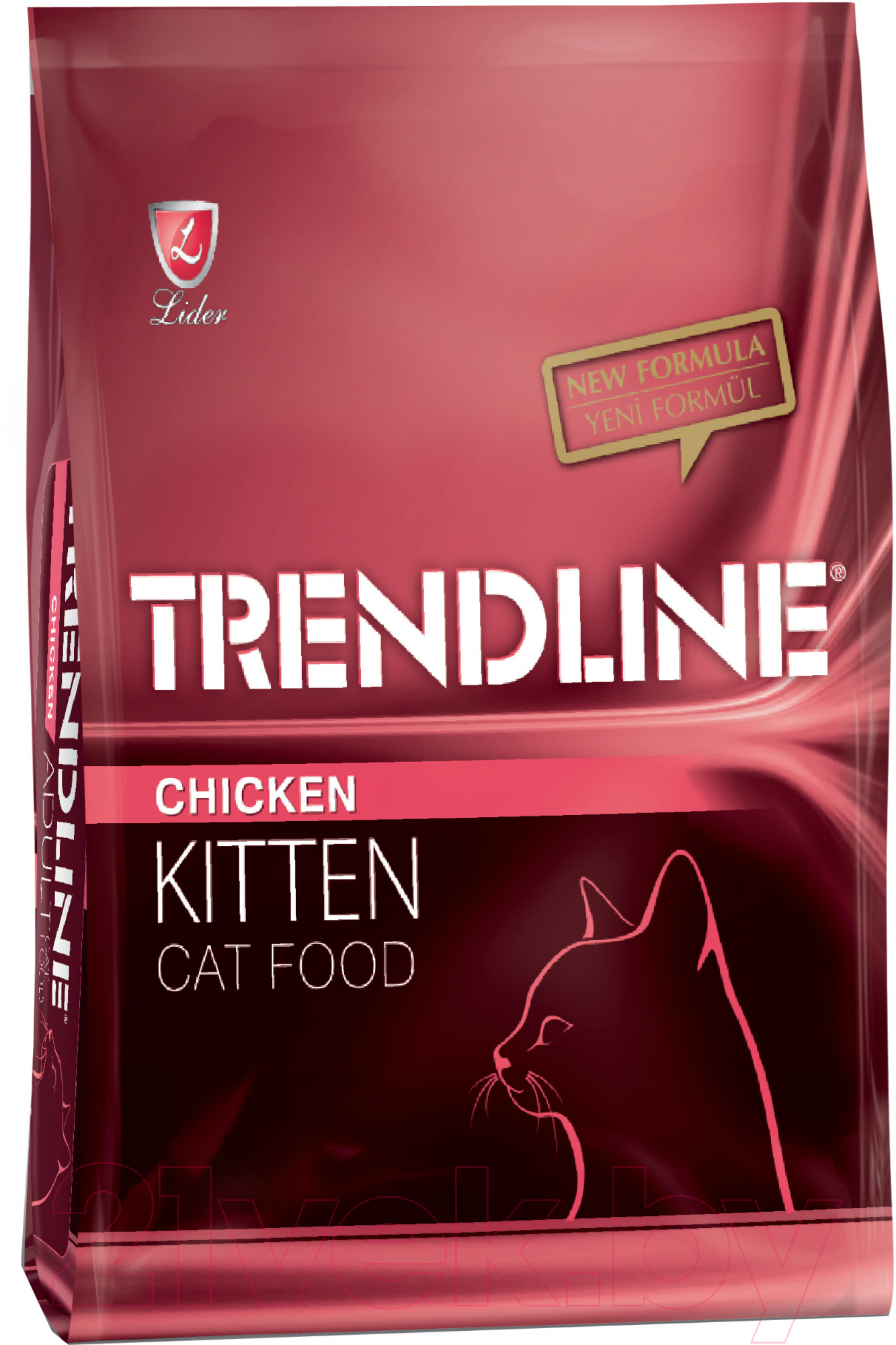 Корм для кошек Trendline Kitten с курицей (15кг)