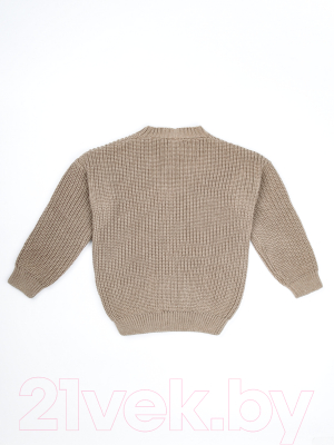 Кардиган детский Amarobaby Knit / AB-OD21-KNIT19/03-116 (бежевый, р.116)