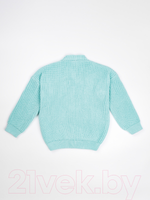 Кардиган детский Amarobaby Knit / AB-OD21-KNIT19/32-110 (мятный, р.110)