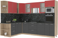 

Готовая кухня Интерлиния, Мила 1.88x2.8 левая
