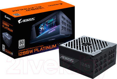 Блок питания для компьютера Gigabyte Aorus P1200W 80+ Platinum Modular (GP-AP1200PM)