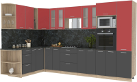 

Готовая кухня Интерлиния, Мила 1.88x3.4 левая