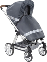 Дождевик для коляски Reer RainSafe Classic Plus / 84031 (серый) - 