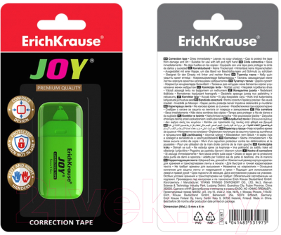 Изображение товара Корректор для текста Erich Krause Joy / 53197