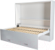 Шкаф-кровать трансформер Макс Стайл Bora 36мм 140x200 (белый базовый W908 ST2) - 