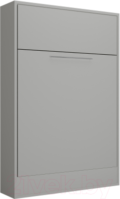 Шкаф-кровать трансформер Макс Стайл Fidji 36мм 140x200 (светло-серый U708 ST9)