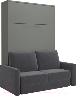 Комплект мебели трансформер Макс Стайл Fidji 36мм 140x200 Sofa (серый пыльный U732 ST9)