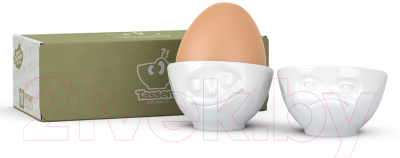 Набор подставок для яиц Tassen Happy & HMPFF / T01.53.01 (2шт, белый)