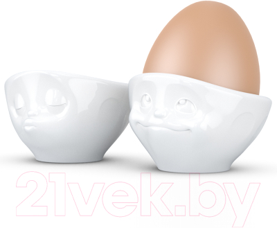 Набор подставок для яиц Tassen Kissing & Dreamy / T01.51.01 (2шт, белый)