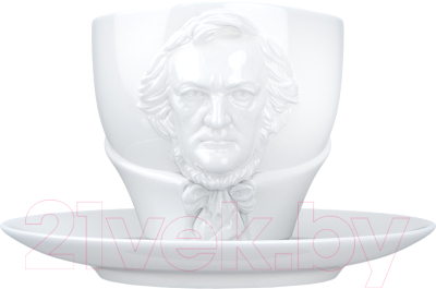 Чашка с блюдцем Tassen Talent Richard Wagner / T80.03.01 (белый)