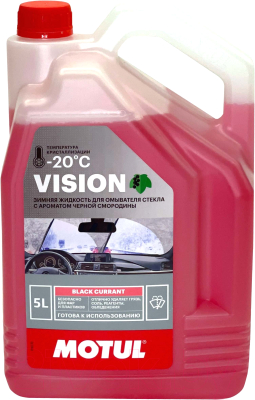 Жидкость стеклоомывающая Motul Vision Black Currant / 111260 (5л)