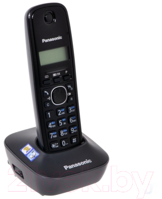 Беспроводной телефон Panasonic KX-TG1611H (серый)