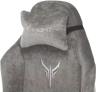 Кресло геймерское Бюрократ Knight N1 Fabric (серый Light-19)