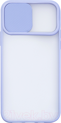 Чехол-накладка Volare Rosso Zippy для iPhone 12 Pro Max (лавандовый)