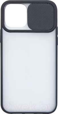 Чехол-накладка Volare Rosso Zippy для iPhone 12 Pro Max (черный)