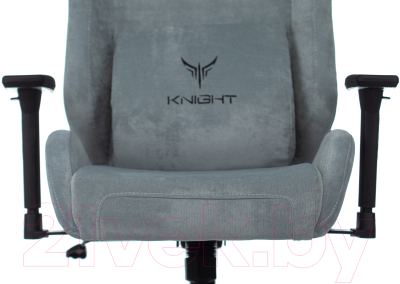 Кресло геймерское Бюрократ Knight N1 Fabric (серо-голубой Light-28)