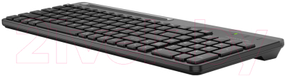 Клавиатура A4Tech FK25 Fstyler Slim (черный/серый)