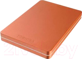 Внешний жесткий диск Toshiba Canvio Alu 1TB (HDTH310ER3AB)
