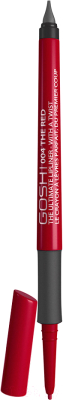 Карандаш для губ GOSH Copenhagen The Ultimate Lip Liner With a Twist 004 The Red