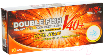 Набор мячей для настольного тенниса Double Fish One star 1 Volant V201F (10шт)