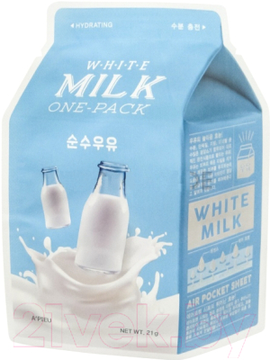 Маска для лица тканевая A'Pieu White Milk One-Pack (21г)