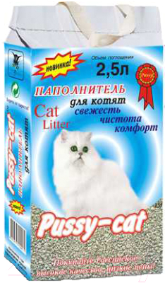 Наполнитель для туалета Pussy-cat Океанический PUS010 (2.5л)