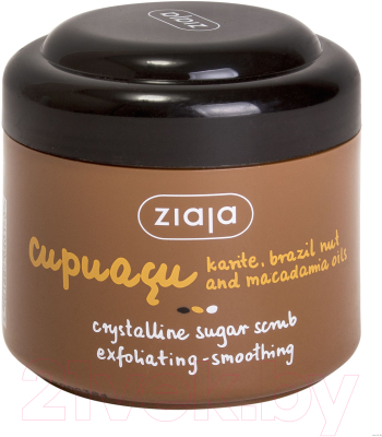 Скраб для тела Ziaja Cupuacy кристаллический сахарный (200мл)