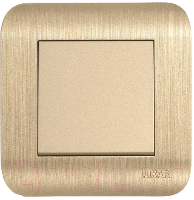 Выключатель Luxar Deco 10.001.05 (шампань)