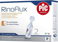 Набор для промывания носа RinoFlux Физиологический cтерильный для ингаляций и очистки носа (2.0мл) - 
