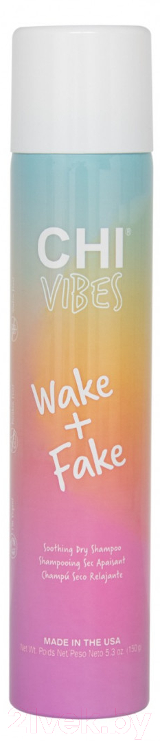 Сухой шампунь для волос CHI Vibes Wake+Fake Soothing Dry Shampoo