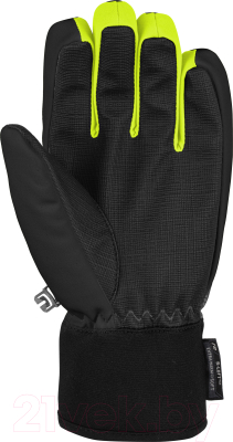 Перчатки лыжные Reusch Torby R-Tex XT Junior / 6061210-7008 (р-р 4, Black/Black/Safety Yellow)