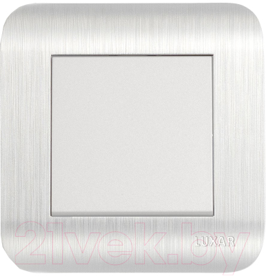 Изображение товара Выключатель Luxar Deco 10.001.03 (серебристый)