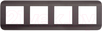 Рамка для выключателя Luxar Deco 10.904.02 (венге)