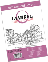 Обложки для переплета Lamirel Delta / LA-78686 (100шт, красный) - 
