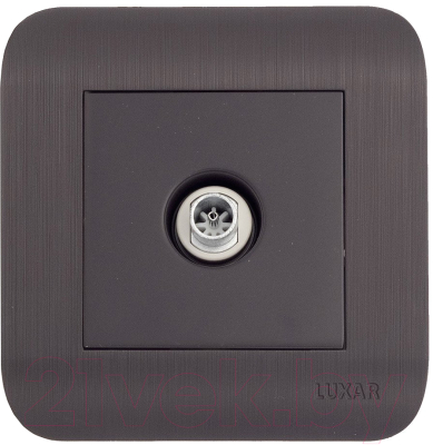 Розетка Luxar Deco 10.040.02 (венге)