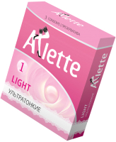 Презервативы Arlette №3 Light Ультратонкие / 801 (3шт) - 