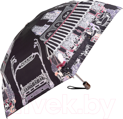 Зонт складной Guy De Jean 3029-OC Metro Noir