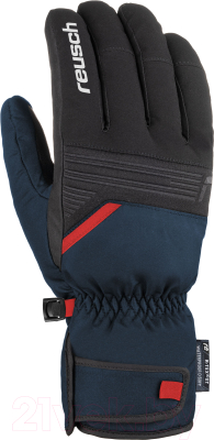 Перчатки лыжные Reusch Bradley R-Tex XT Dress / 6101265-4482 (р-р 8, Blue/Fire Red Inch)