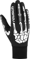 Перчатки лыжные Reusch Ashton Touch-Tec Junior / 6165168-9023 (р-р 4.5, Black/White X-Ray Inch) - 