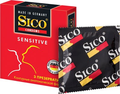 Презервативы Sico Sensitive (3шт) -