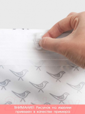 Изображение товара Комплект штор JoyArty Праздничный снег / p_21484 (145x180)