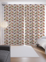 

Шторы JoyArty, Рождественские собаки / p_350085