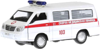 Автомобиль игрушечный Технопарк Микроавтобус Скорая / FY6000-AMB-SL - 