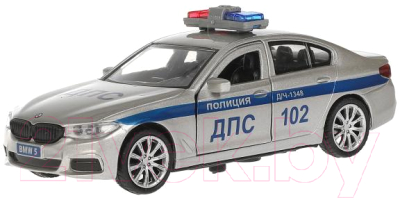 Автомобиль игрушечный Технопарк BMW 5-ER Sedan M-Sport Полиция / 5ER-12POL-SR