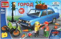 

Конструктор Город мастеров, Lada 2106 Авария на перекрестке / 3340-CY