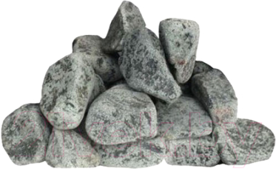 Камни для бани Десятый регион Габбро-диабаз обвалованный мелкий (20кг)