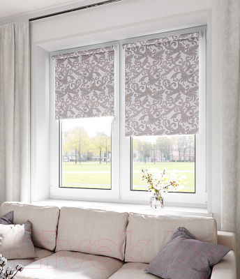 Изображение товара Рулонная штора LEGRAND Севилия 90x175 / 58 080 844 (трюфель)