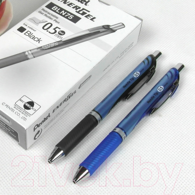 Ручка-роллер Pentel EnerGel / BLN75-AO (черный)