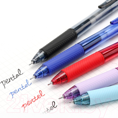 Ручка-роллер Pentel EnerGel-X / BLN105-BX (красный)