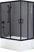

Душевой уголок Royal Bath, 1000x800x2000 L / RB8100BP-T-BL-L